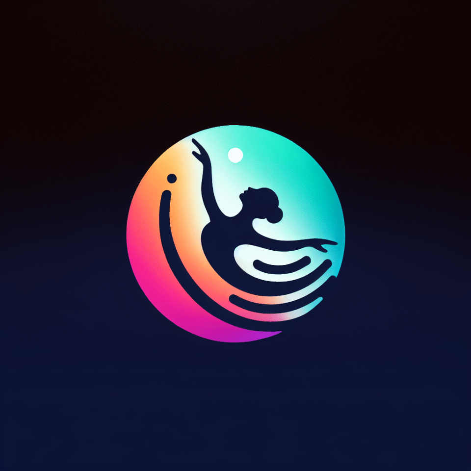 Un logo para el sitio web "Alexander Teutscher", dedicado a la danza y la dirección de ballet, que refleje la elegancia y la pasión del arte del movimiento en un diseño sofisticado y artístico, capturando la esencia de la enseñanza y la perfección en la danza.